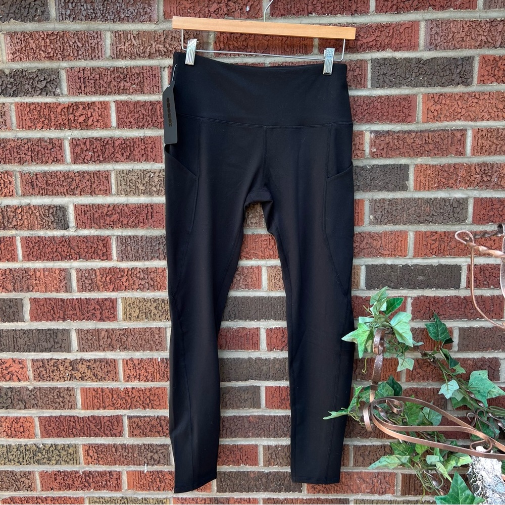 ODODOS Black Athletic High Waisted Leggings